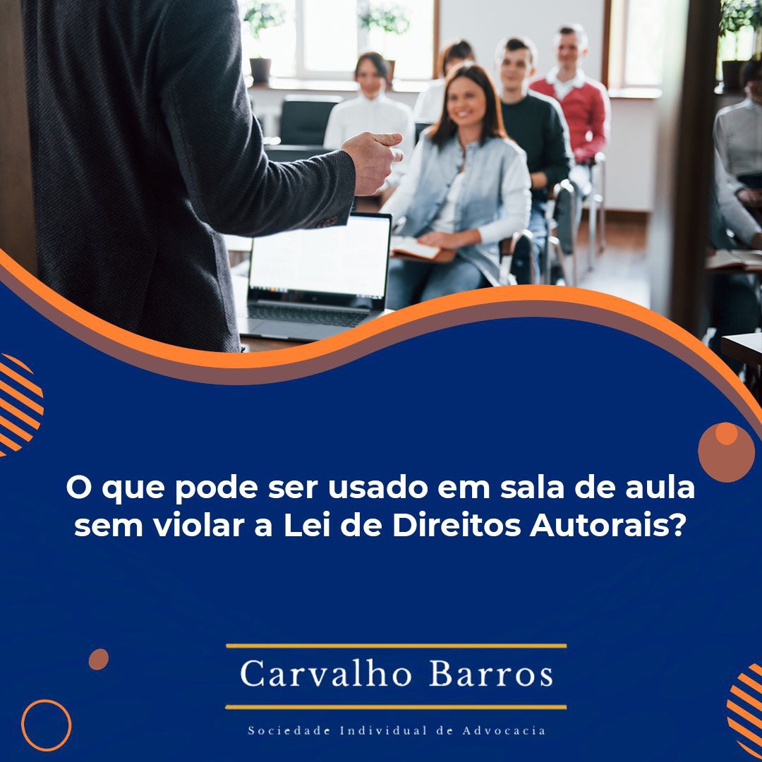 O que pode ser usado em sala de aula sem violar a Lei de Direitos Autorais?
